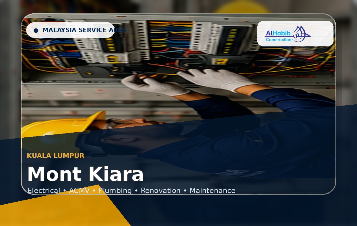 3D service-area visual for Mont Kiara, Malaysia