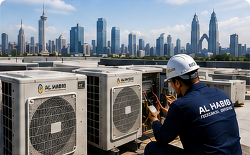 Commercial ACMV Preventive Maintenance technical project Malaysia